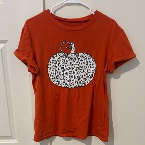 Kids Pumpkin Graphic T-Shirt - Orange